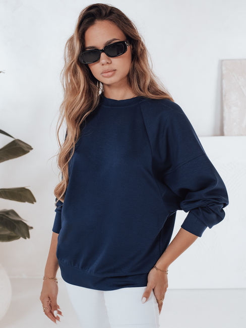 UZORI ženska majica mornarsko modra Dstreet BY1296