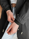Ženska prehodna jakna parka FERIPARKA black Dstreet TY4875
