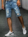 Moške jeans kratke hlače Barva Modra DSTREET SX1516