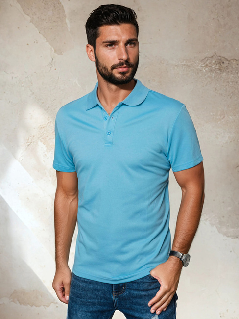 Moška polo Barva Modra DSTREET PX0552