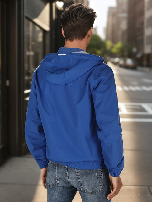 Moška prehodna modra jakna Dstreet TX4699