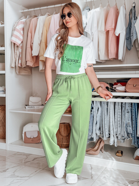 Ženske trenirke DRESSANIK zelena Dstreet UY2698