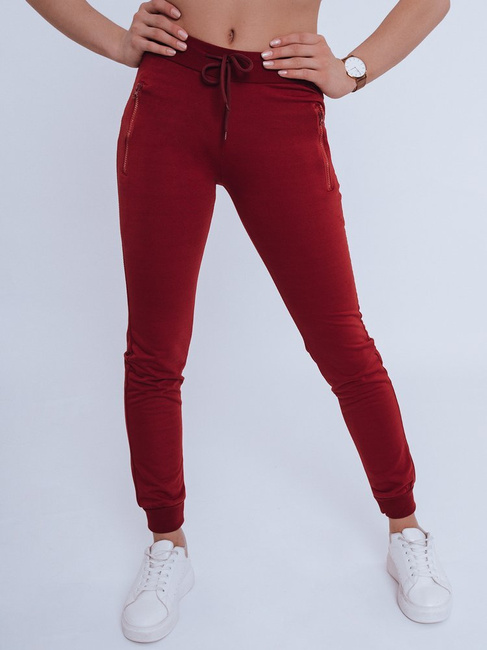 Ženske trenirke JULIET Barva Klaret DSTREET UY0823