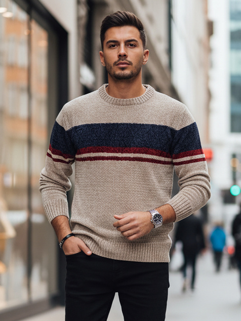 Moški rjavi pulover Dstreet WX2243z