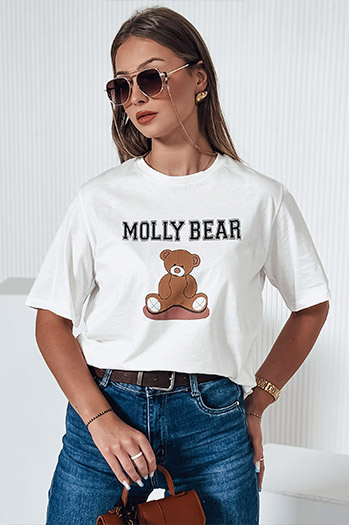 Ženske majice MOLBER ecru Dstreet RY2571