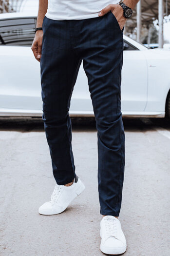 Moške vsakdanje temno modre hlače Dstreet UX4395