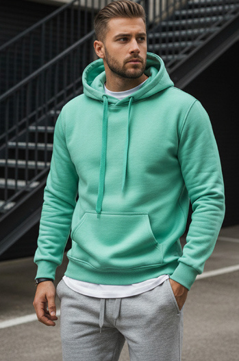 Moška jopa s kapuco Barva Kovnica DSTREET BX4946