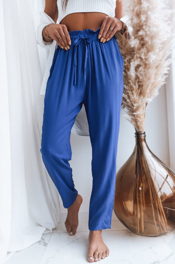 Ženske hlače casual ADELIS Barva Modra DSTREET UY1537