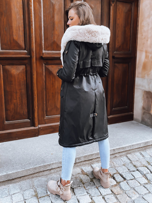 Ženske zimske jakne parka HARPERSOFT black Dstreet TY3685