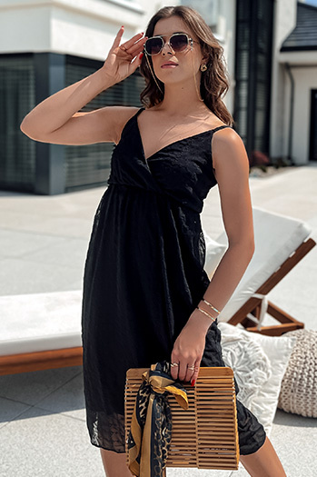 SIENA obleka črna Dstreet EY2506