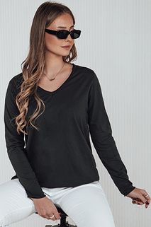 Ženska bluza VAVLSTYLES plain graphite Dstreet RY2685