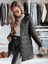Ženska prešita jakna CLOUDY Barva Črna DSTREET TY3980