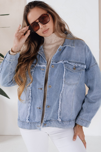 Ženska džins jakna DENZARIA blue Dstreet TY4905