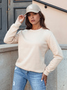 Ženska majica FASHION II beige Dstreet BY1324