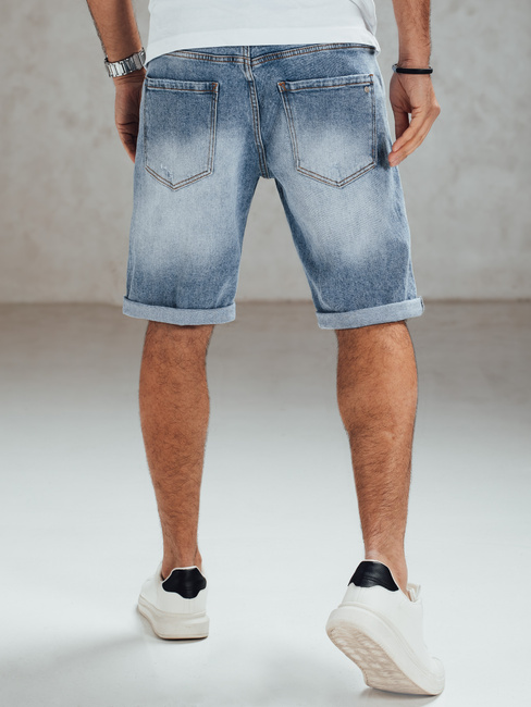 Moške kratke hlače iz džinsa, modre Dstreet SX2567