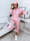 Ženski komplet trenirke KSENIIA PREMIUM Barva Roza DSTREET AY0706