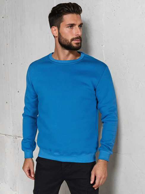 Moška osnovna modra majica Dstreet BX5883