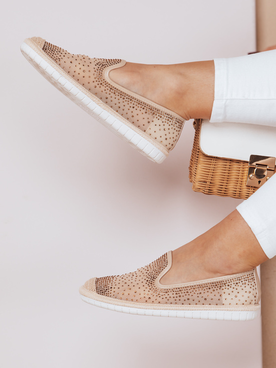 Ženske espadrile SHINE gold Dstreet ZY0061