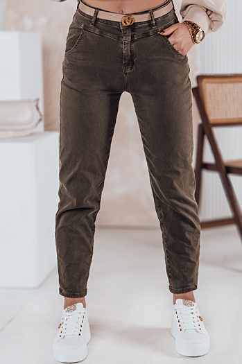 Ženske jeans hlače STREETSTYLE temno sive barve Dstreet UY2353