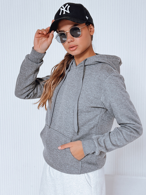 Ženska jopa s kapuco BASIC Barva Antracitna DSTREET BY0172