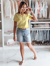 Ženska bluza KISS LOOK rumena Dstreet RY2839