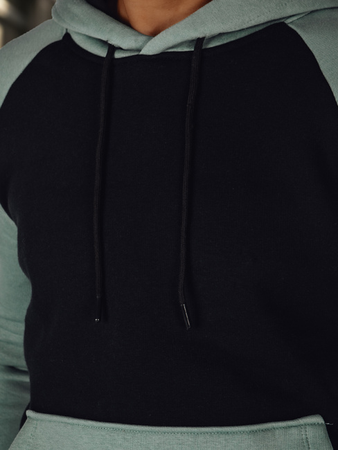 Moška osnovna majica s kapuco črna Dstreet BX5896