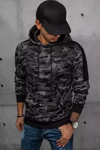 Moška jopa s kapuco Barva Črna DSTREET BX5546