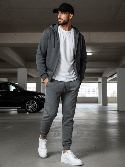 Moške kavbojke Barva Antracitna DSTREET UX2396