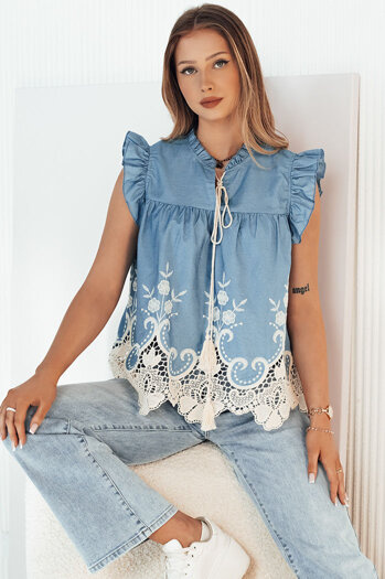 Ženska bluza FATRELA blue Dstreet RY2452