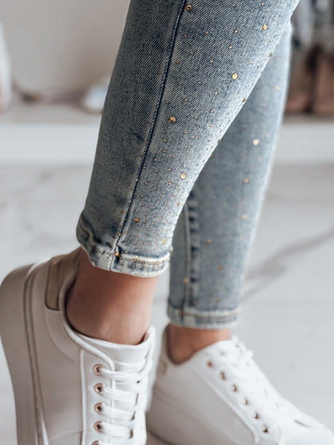 Ženske jeans hlače PEARLYME blue Dstreet UY2710