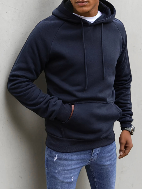 Moška jopa s kapuco Barva Mornarica DSTREET BX5483