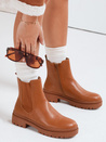 Ženski škornji MONDERICO camel Dstreet ZY0512