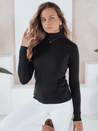 Ženski pulover z rolojem VANORIA black Dstreet MY2488