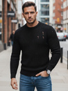 Moški klasičen pulover Barva Črna DSTREET WX1991
