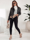Ženske jeans hlače CLARET black Dstreet UY2249