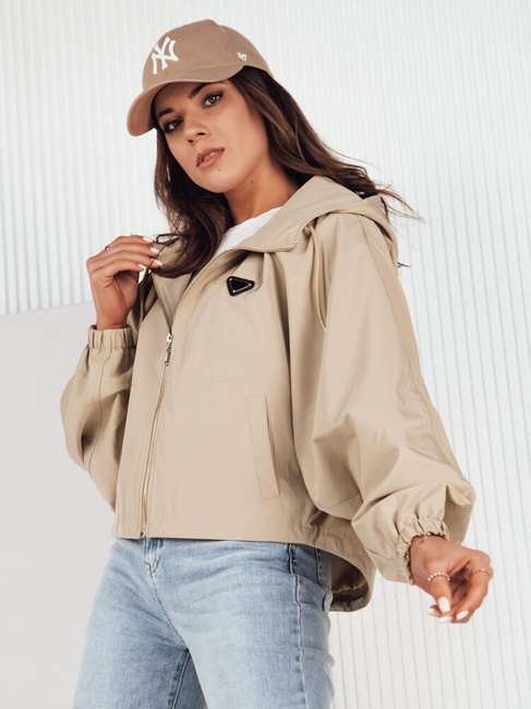 Ženska jakna oversize CATRAL Barva Temno bež DSTREET TY4190