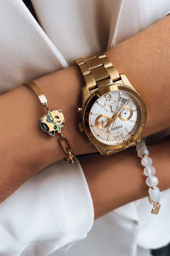 Ženska zapestnica PANDI Barva zlati DSTREET LY0102