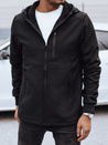 Moška prehodna softshell jakna s kapuco črna Dstreet TX4819