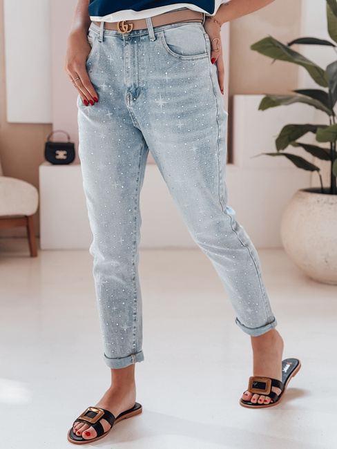 Ženske hlače iz džinsa JEWELSTAR blue Dstreet UY2444
