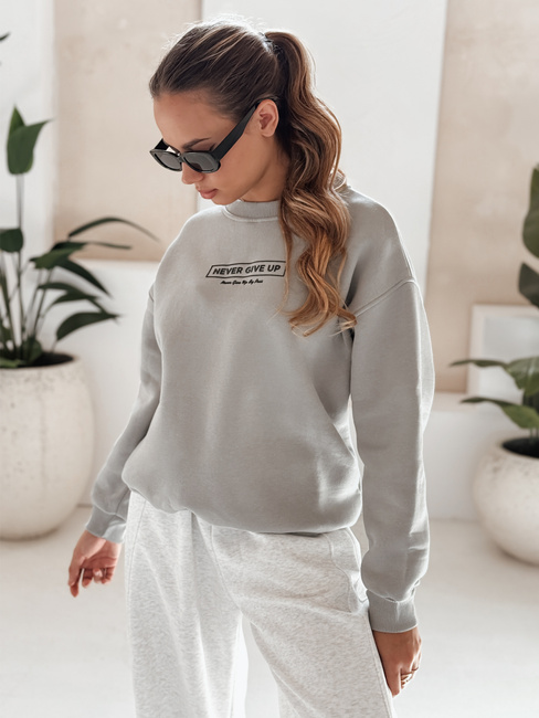 Ženska superga NEVER siva Dstreet BY1230