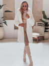 Ženski krznen plašč MISSFLUFF white Dstreet TY4983