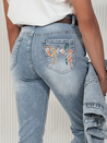 Spodnie damskie jeansowe GLAM JEANS niebieskie Dstreet UY2114