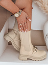 Ženski škornji NIGHTWALK beige Dstreet ZY0493