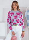 SWEET BUNNY ženski pulover modre barve Dstreet MY2282