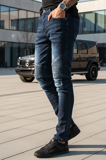 Moške kavbojke Barva Modra DSTREET UX3804