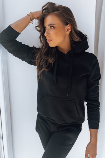 Ženska jopa s kapuco BASIC Barva Črna DSTREET BY0158z