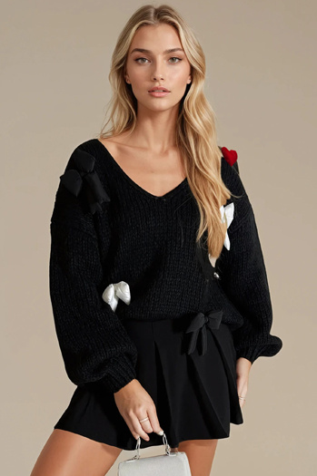 Ženski pulover PUREBOW black Dstreet MY2364