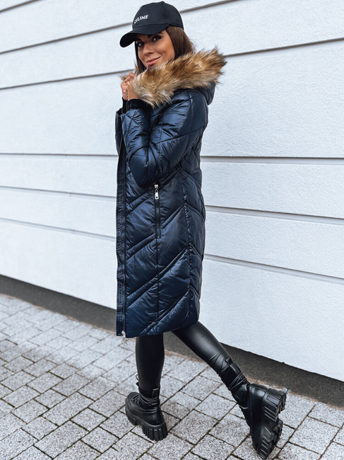 Ženska zimska jakna VEIL Barva Mornarica DSTREET TY4012