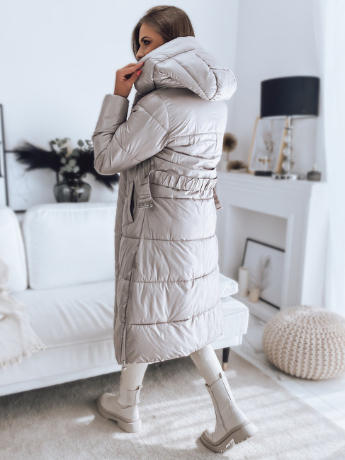 Ženska zimska jakna LINA bež Dstreet TY3110