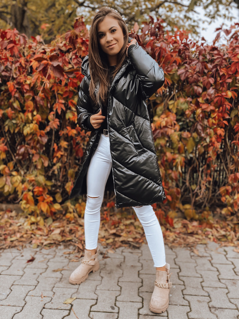 Ženska zimska jakna MAGGIE Barva Črna DSTREET TY2409